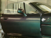 Lambo door starts by opening as per normal door