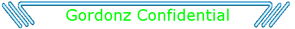 Gordonz Confidential