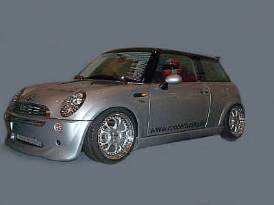 Autofashion Majic kit on MINI at Essen 2001