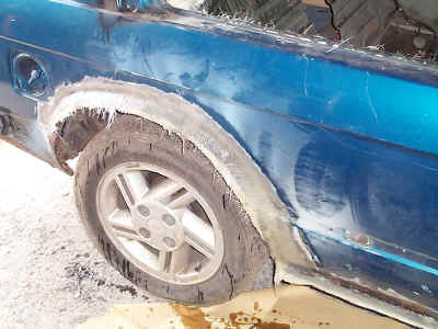 Rear arch laminated 