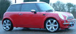 Colour coded arches, skirts and Aprons enhance MINI