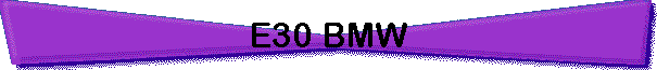 E30 BMW